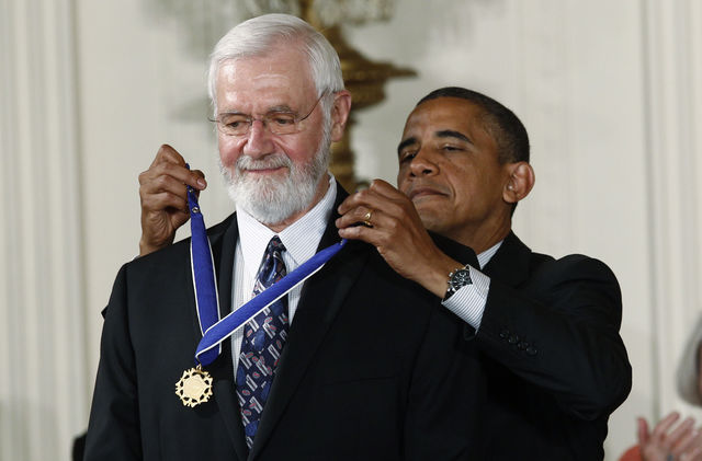 Dr. William Foege received the US Presidential Medal of Freedom in 2012.