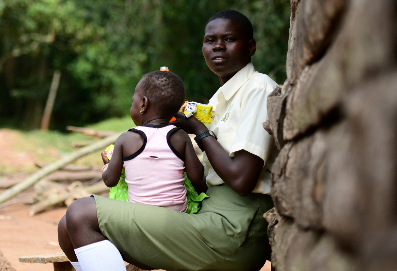 Fewer Ugandan children are contracting malaria.
