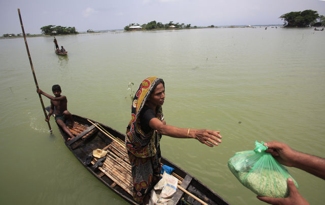 People who live in flood-prone areas are often the poorest of the poor.