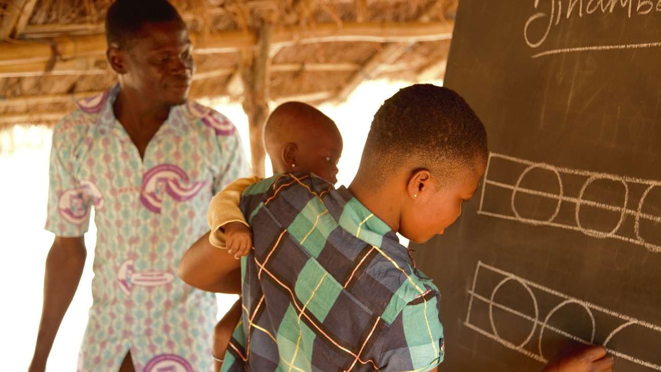 Adolescent girls in the STAGE program in Ghana.